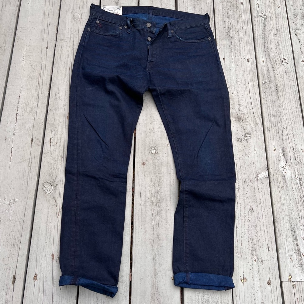 Polo Ralph Lauren Rolled Cuff Sullivan Slim Denim Jeans